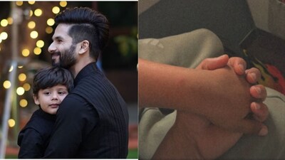 Shahid Kapoor shares first solo boys trip with son Zain