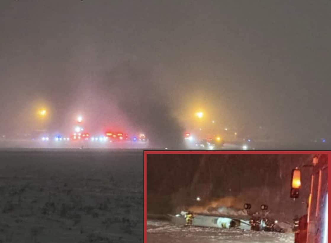 Private jet carrying eight crashes on takeoff at Maine’s Bangor airport, FAA says
