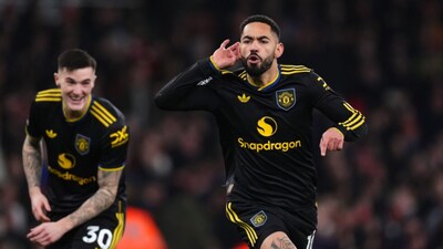 Cunha's scored late winner for Man United against Arsenal. (Photo: AP)
