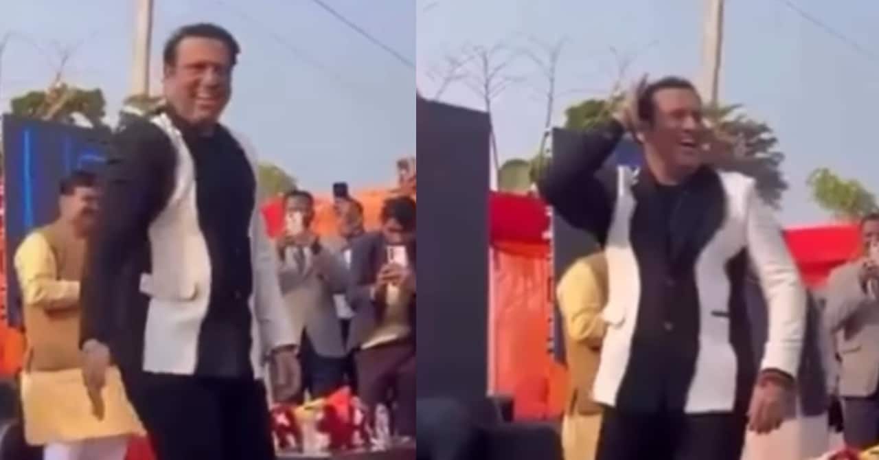 Govinda captivates crowds with dance performance at Pratapgarh school event amid personal life rumours