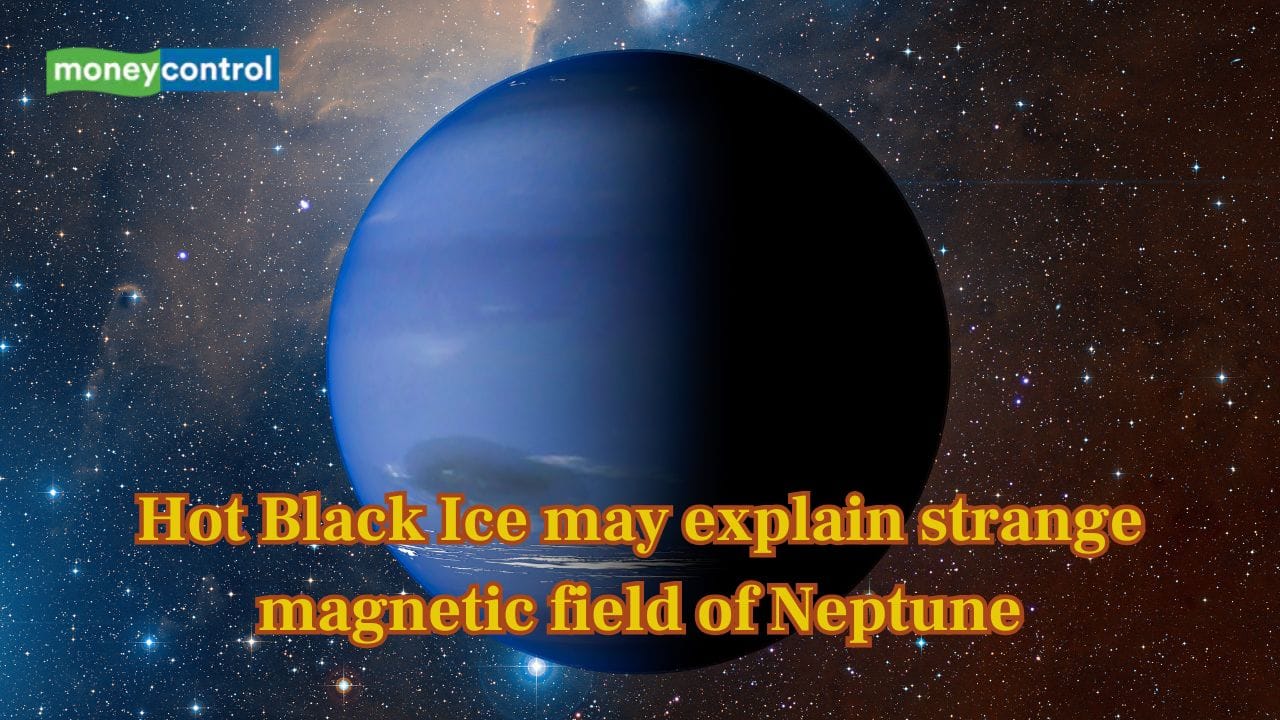 Hot black ice might solve Neptune’s longstanding magnetic mystery; Here's what study says