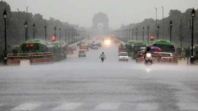Delhi rain