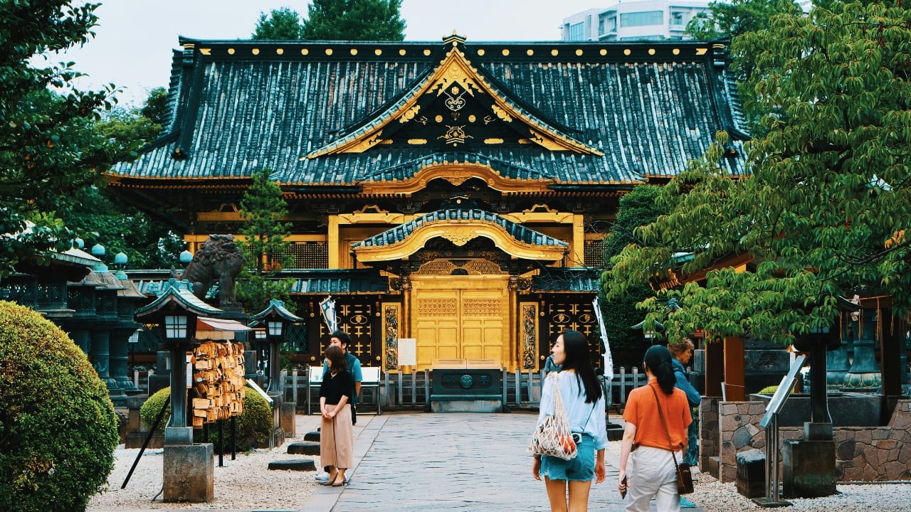 4. Ueno Park – Culture Meets Nature Ueno Park in central Tokyo is a place where nature and culture intertwine, offering a romantic backdrop with plenty to do. Couples can rent a rowboat on Shinobazu Pond, surrounded by lotus flowers and weeping willows, creating an idyllic scene. The park also houses museums, temples, and Ueno Zoo, providing both leisurely and playful experiences for couples. Walking its tree-lined paths at sunset adds a magical touch, making Ueno Park a perfect blend of romance, culture, and urban charm. (Image: Unsplash)