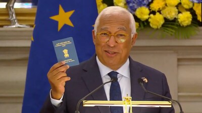 President of the European Council António Luís Santos da Costa. 