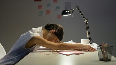 Health risks of sleep deprivation: Stress, late-night screen use and constant stimulation often disrupt the brain's process of clearing waste products that build up during the day, leading to complications (Image: Pexels)