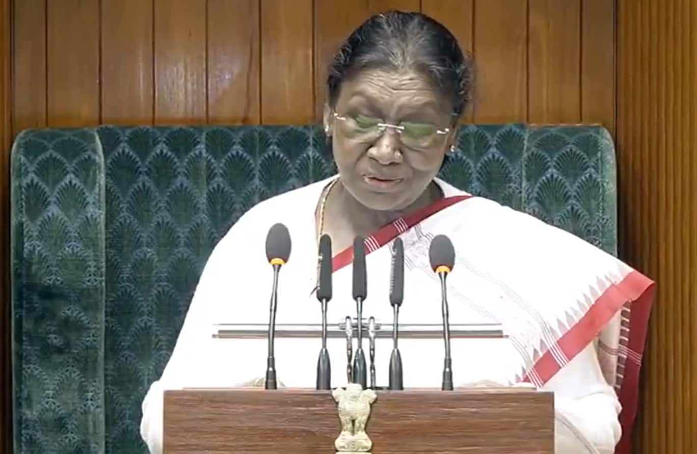 Parliament budget session 2026 live: President Murmu addresses joint assembly, highlights India’s progress and 150 years of Vande Mataram