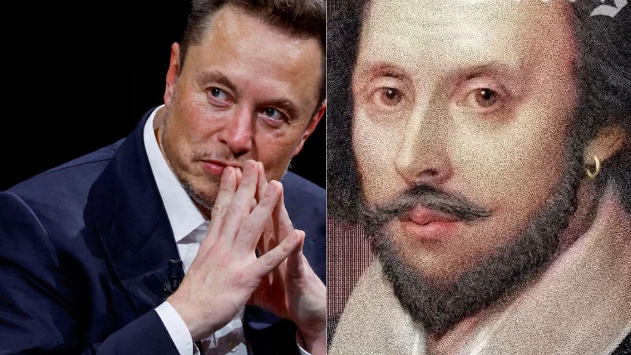 Elon Musk reacts ‘wow’ as book claiming Shakespeare was ‘black woman’ sparks debate
