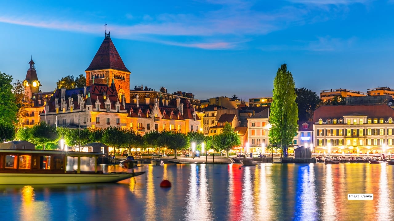 4. Lausanne, Switzerland Cost of living index: 111.5 Set along the shores of Lake Geneva, Lausanne’s scenic charm and strong academic presence make it desirable — and expensive — for residents and visitors alike.