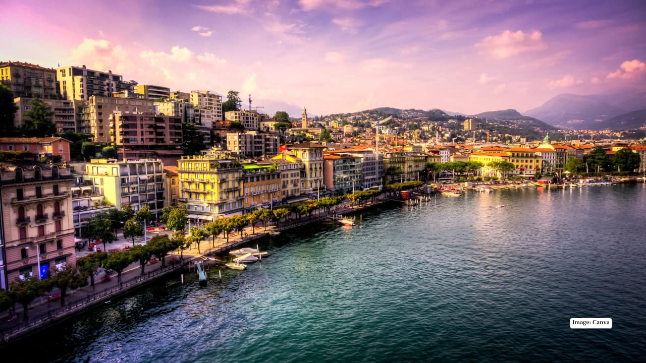 5. Lugano, Switzerland Cost of living index: 110.1 Located near the Italian border, Lugano blends Mediterranean flair with Swiss prices. Its resort-like atmosphere and financial sector contribute to elevated everyday costs.