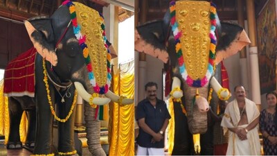 Sonakshi Sinha and PETA India donate mechanical Elephant to Kerala temple; watch here