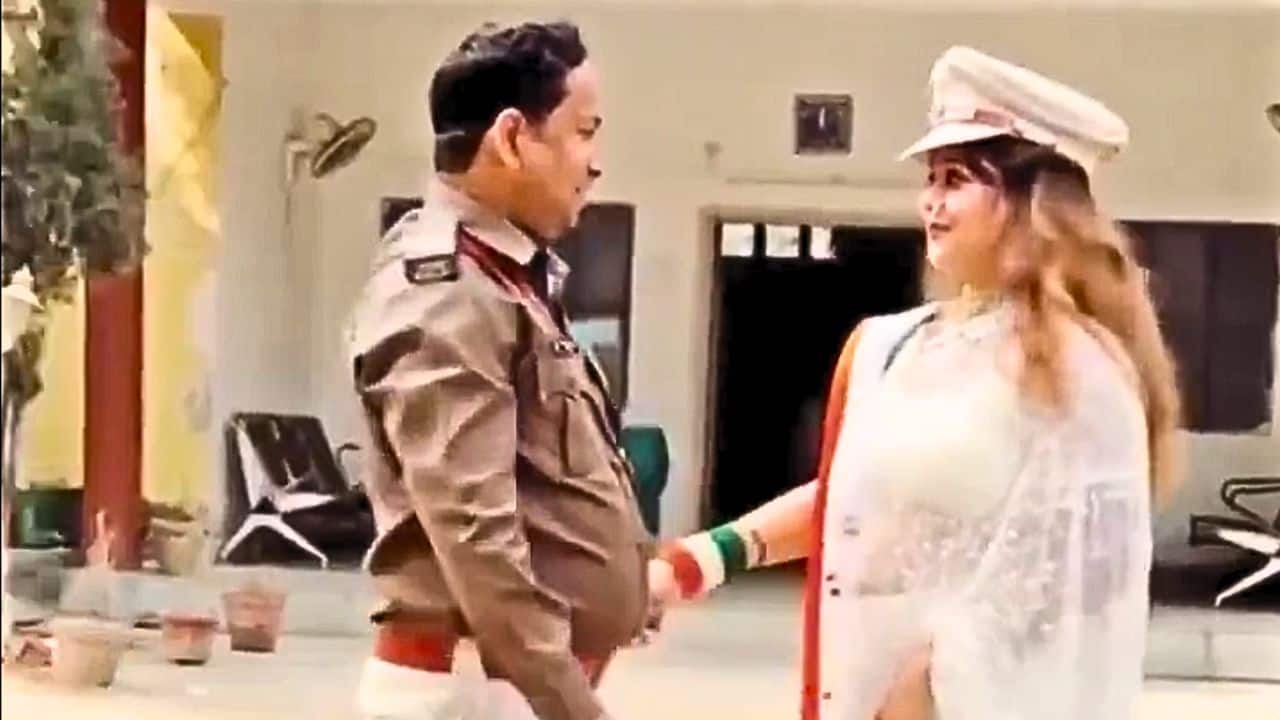 Watch: Jharkhand inspector pays the price for wife’s viral reel at police station