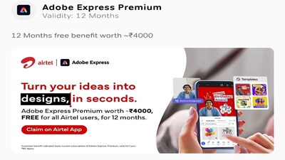 Airtel Adobe Express Premium
