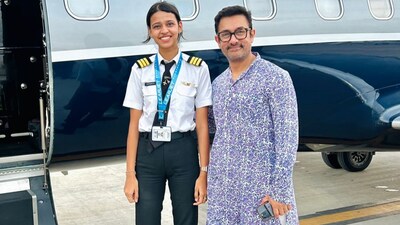 Ajit Pawar's pilot Shambhavi Pathak had also flown Aamir Khan's private jet, old pics with Bollywood actor goes viral