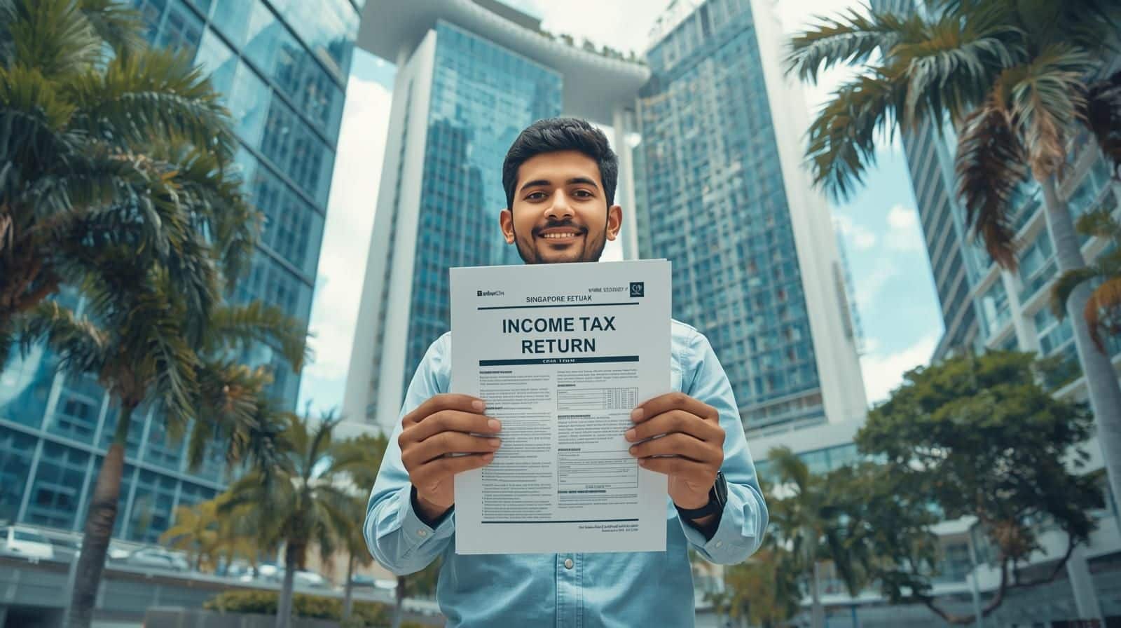 Can someone who has lived abroad for more than 182 days in a fiscal file ITR-1?
