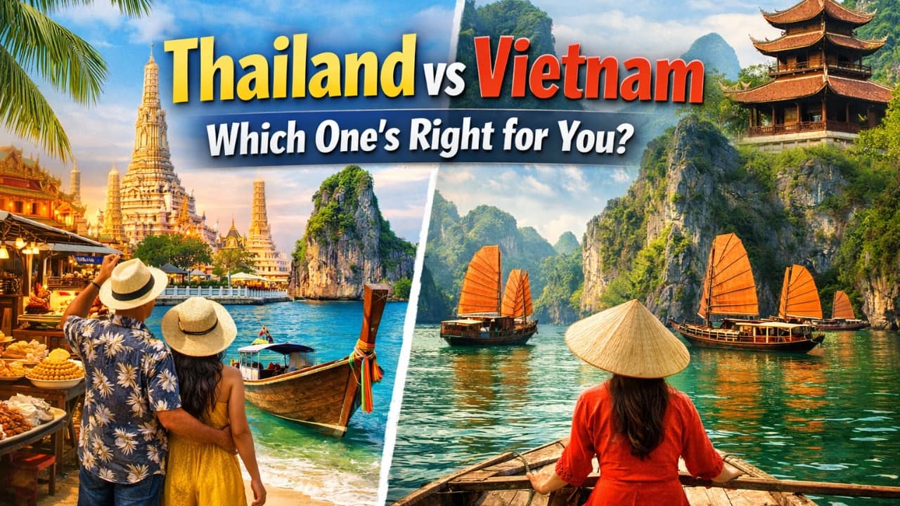 Thailand and Vietnam: which one should you travel to next?