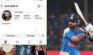 Virat Kohli back on Instagram after sudden disappearance from social media platform