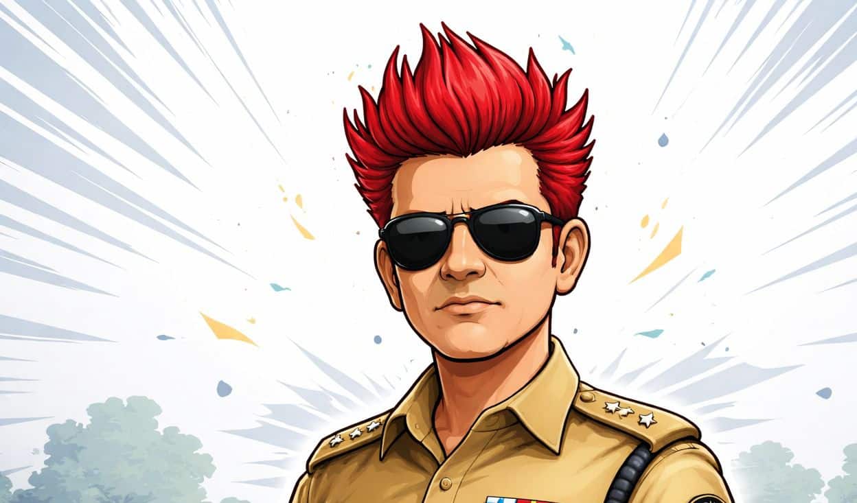 Odisha DSP who took on the underworld warned over flaunting bright red hair - 'Dye back immediately'