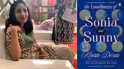 Author Kiran Desai at the 2026 Kerala Literature Festival; Desai said she wrote some 5,000 pages and then edited them down to under-700 for her Booker Prize-shortlisted novel 'The Loneliness of Sunny and Sonia'.