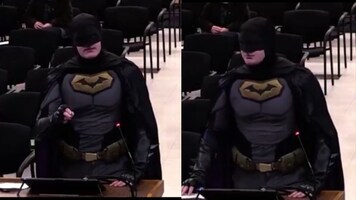 Batman lashes out at Santa Clara council over ICE Super Bowl plan in viral video