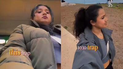 Indian woman surprised by life in Australia. (Image: globetrottingheels/ Instagram)