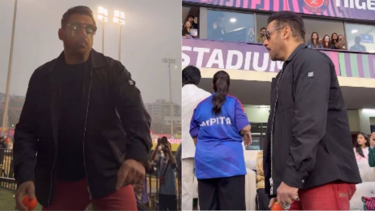 Salman Khan brings superstar energy to ISPL Season 3, delights fans at the stadium