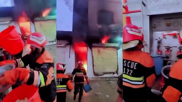 Pakistani firefighters use buckets to tackle fire, viral video sparks outrage: ‘Sad reality’