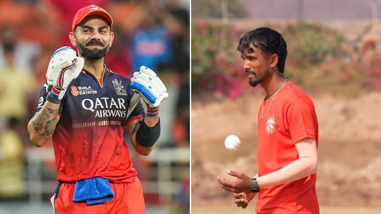 'I'll touch his feet': PBKS new recruit Vishal Nishad reveals how he plans to celebrate Virat Kohli’s prized wicket