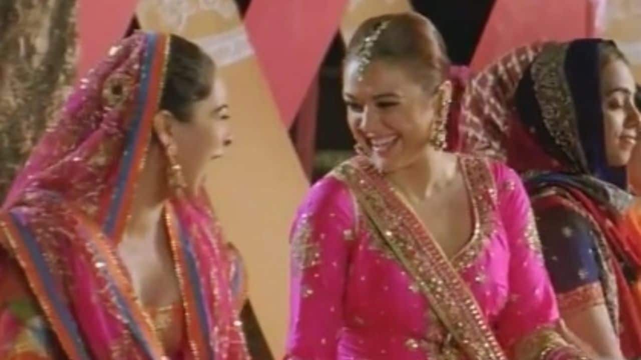 <strong>Zaara Hayaat Khan – Veer-Zaara (2004)</strong><br />Soft, graceful and deeply emotional. Preity brought quiet strength and dignity to this cross-border love story.