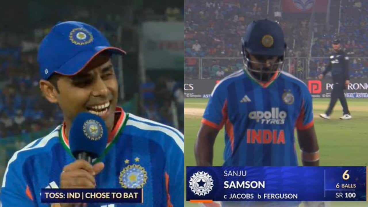 WATCH: Local boy Sanju Samson gets massive support from Kerala crowd but India star's miseries continue