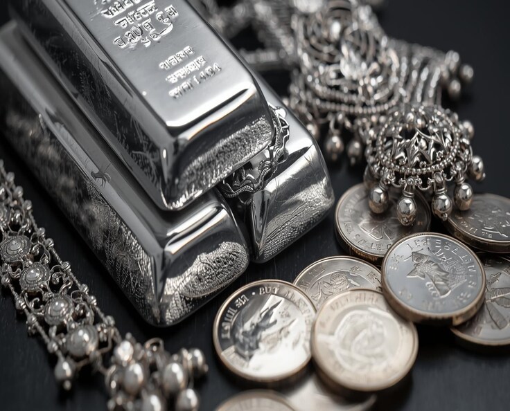 Silver extends plunge, wiping out gains in very volatile market