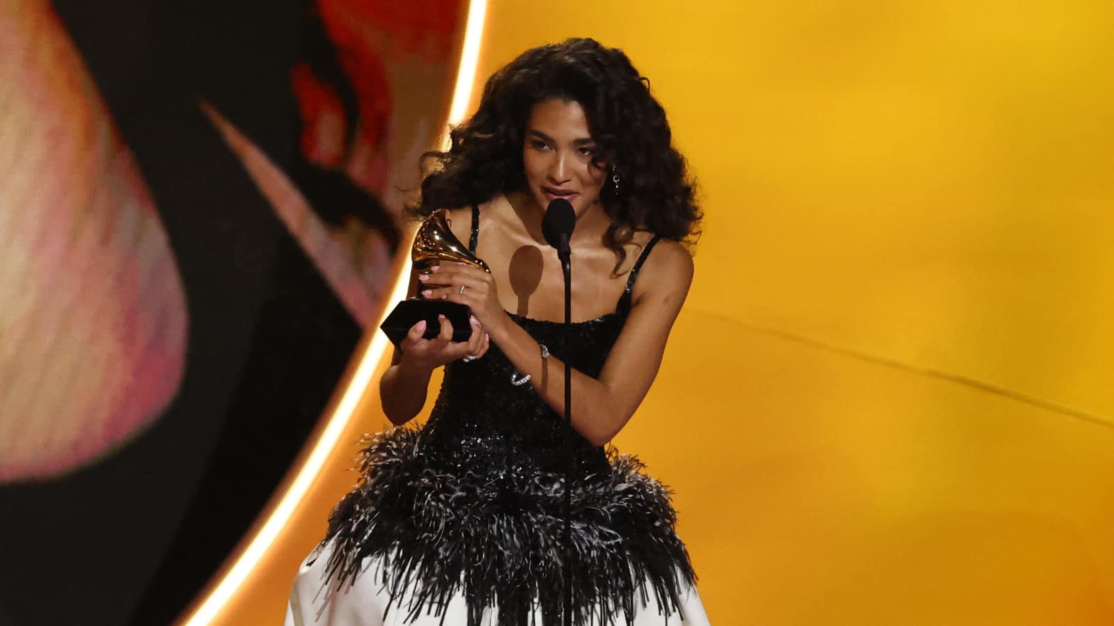 Grammys 2026: Olivia Dean honours immigrant roots in her acceptance speech; says, 'We’re nothing without each other'