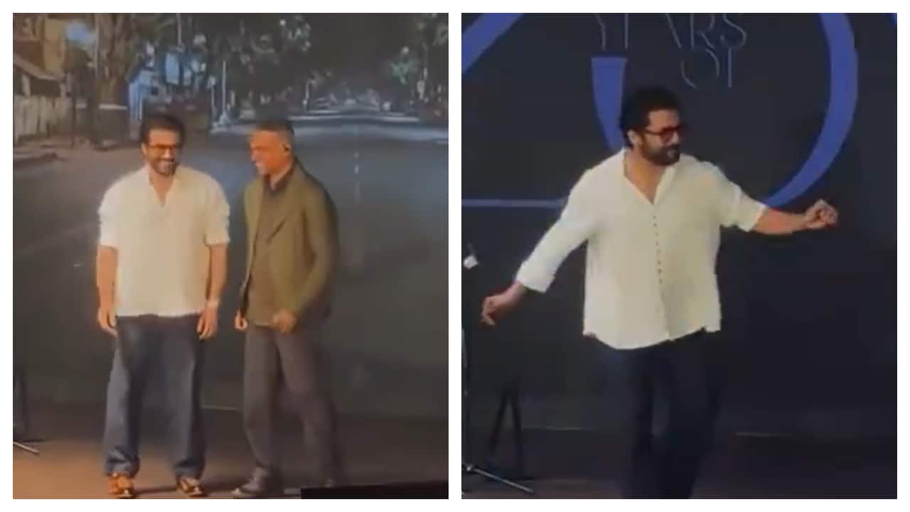 Suriya and Gautham Menon recreate the "Anjala" moment as the director celebrates 25-year career, fans go gaga over them