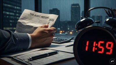 The fee shall not exceed the amount of tax that is required to be deducted or collected and must be paid before the statement is submitted