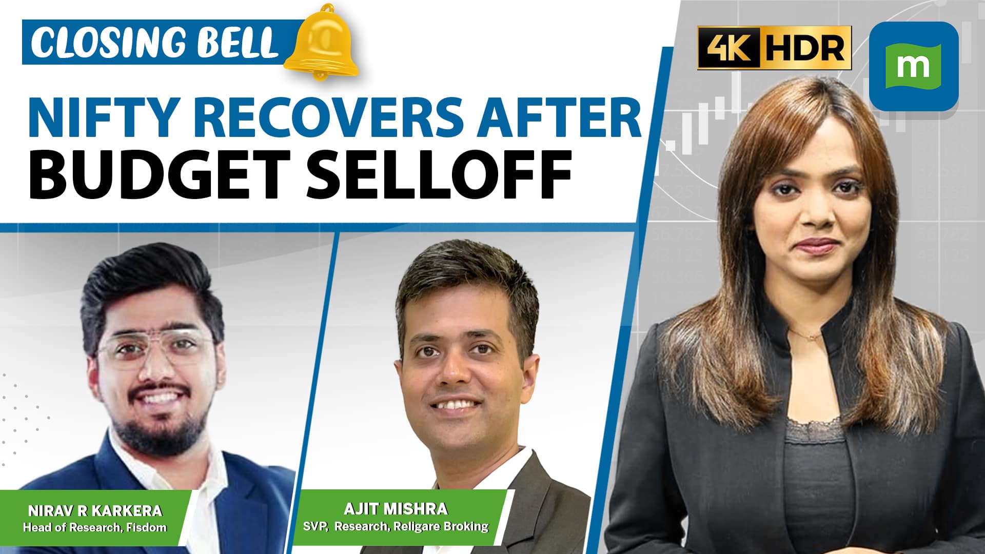 Live: Nifty moves closer to 25,000 after Budget day selloff | Closing Bell