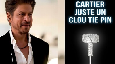 Shah Rukh Khan's Cartier tie pin worth Rs 25 lakhs redefines quiet luxury