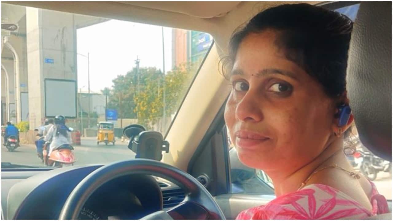 'Wonderful example': Hyderabad single mother driving Uber to support 3 kids goes viral. Internet hails her