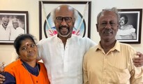 Rajinikanth honours sanitation worker Padma by gifting her a gold chain