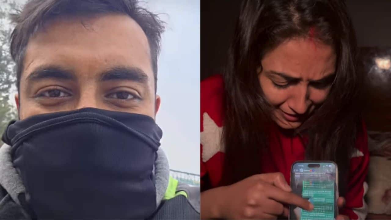 Vada Pav girl Chandrika Dixit’s husband Yugam Gera responds to cheating allegations, says 'Evidence mere paas bhi bhot hai...' watch video