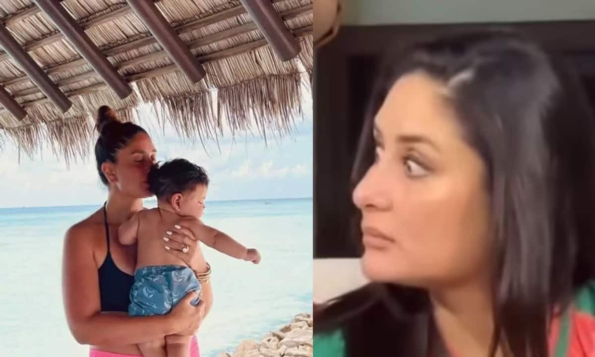 Kareena Kapoor proves she’s every Indian mom as she stops son Jeh with a ‘stern look’