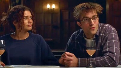 Zendaya and Robert Pattinson in The Drama