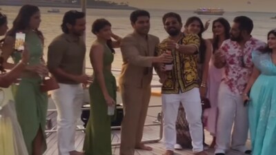 Allu Sirish pre wedding festivities