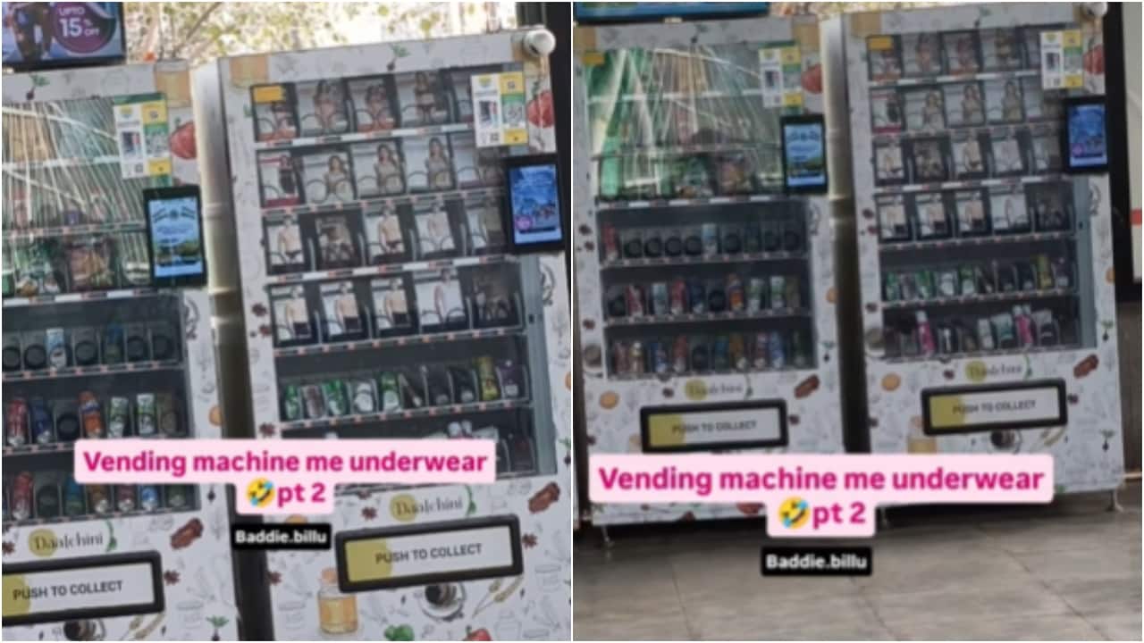 Viral video shows undergarment vending machines installed at Delhi Metro station. Internet reacts