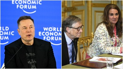 Elon Musk's  reaction came after Melinda French Gates said that the resurfacing of Epstein-linked records had dredged up 'very, very painful times' from her marriage to Bill Gates whom she divorced in 2021 after 27 years. (Image credit: AFP)