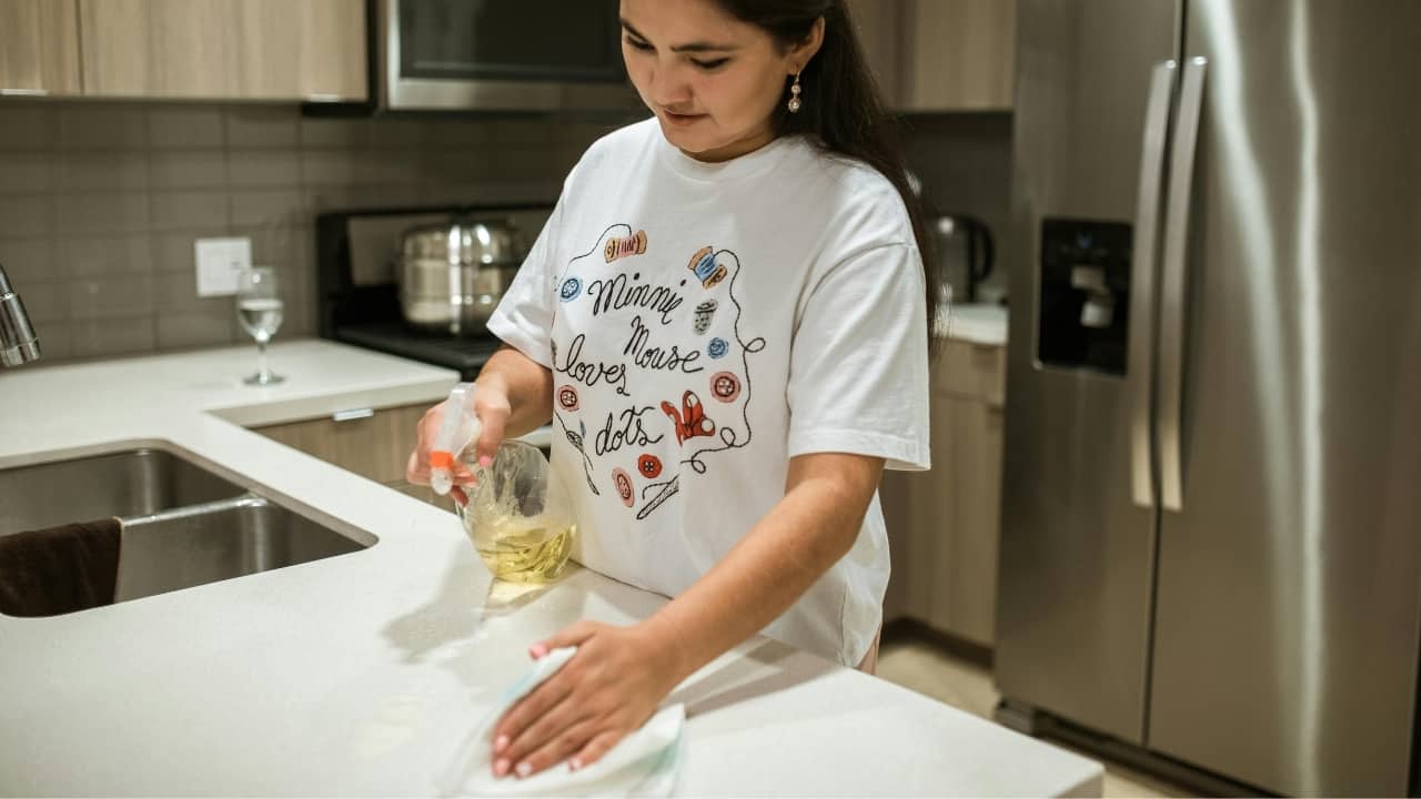 5 items you should remove from your kitchen counters before going to bed for better hygiene and mental well-being