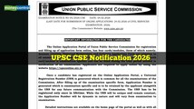 UPSC CSE Notification 2026 OUT for 933 civil services posts; check eligibility, new changes and direct link here
