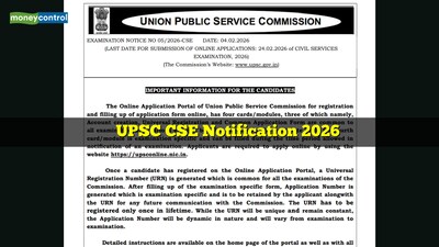 UPSC CSE Notification 2026