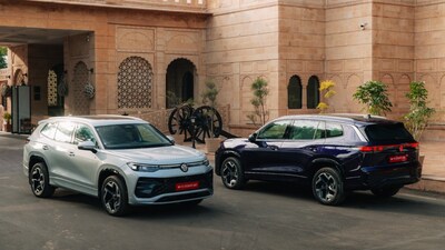 The Volkswagen Tayron R-Line can be pre-booked for Rs 51,000.