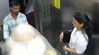The incident took place inside a building lift at Amol Tower in Goregaon (West)