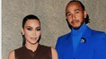 Kim Kardashian dials up glam quotient on a dinner date with F1 champion Lewis Hamilton, wears sheer black catsuit