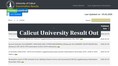Calicut University Result 2025 Out for Various Courses at results.uoc.ac.in; Link Here